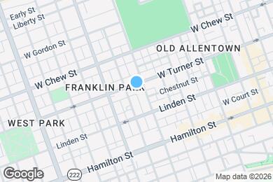 Map image of the property - 1210 W Turner St