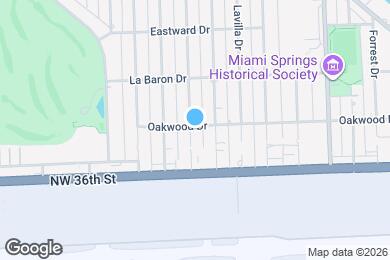 Map image of the property - 601 De Leon Dr