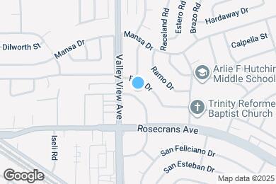 Map image of the property - 13922 De Alcala Dr