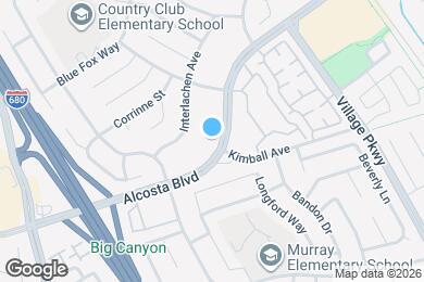 Map image of the property - 9005 Alcosta Blvd