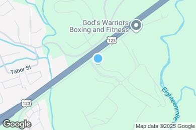 Map image of the property - 109 Founders Blvd