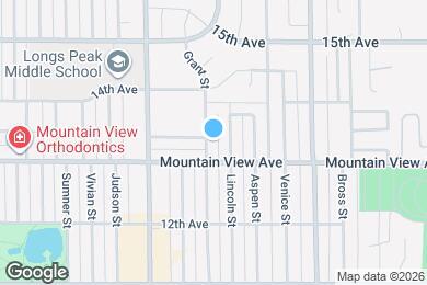 Map image of the property - 1314 Grant St