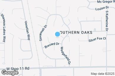 Map image of the property - 819 Moss Oak Ct
