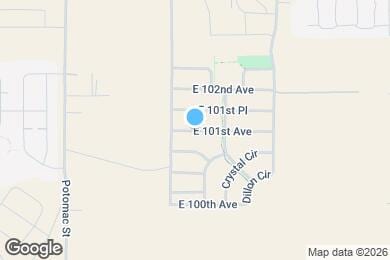 Map image of the property - 13917 E 101st Ave