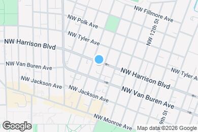 Map image of the property - 342-348 NW 15th St