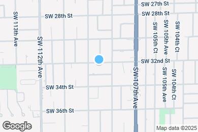 Map image of the property - 10840 SW 32nd St
