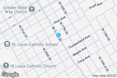 Map image of the property - 1801 Windsor Ave