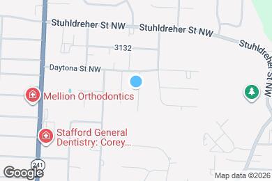 Map image of the property - 3287 Delray Ave NW