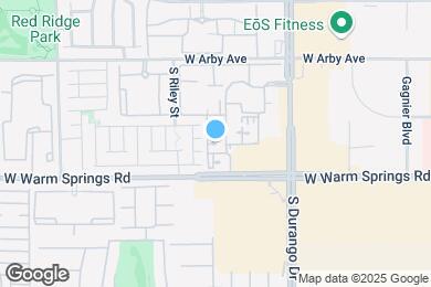 Map image of the property - 7147 S Durango Dr