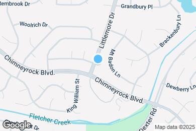 Map image of the property - 2000 Littlemore Dr