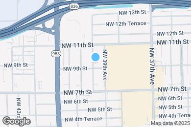 Map image of the property - 911 NW 39th Ct