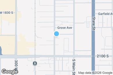 Map image of the property - 1955 S W Temple St