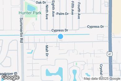 Map image of the property - 1713 Park Meadows Dr