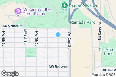 Map image of the property - 412 NW 3rd St
