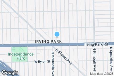 Map image of the property - 4014 North Central Park