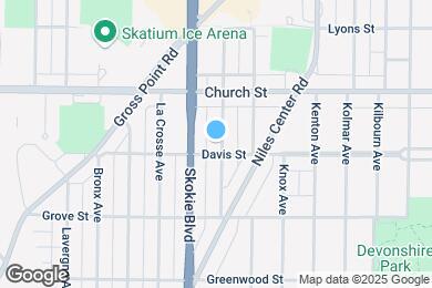 Map image of the property - 9106 Keating Ave