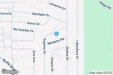 Map image of the property - 109 Mimbres Dr