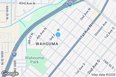 Map image of the property - 218 73rd St N