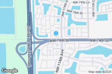 Map image of the property - 11412 NW 74th Ter