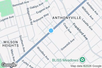 Map image of the property - 5019 Belair Rd