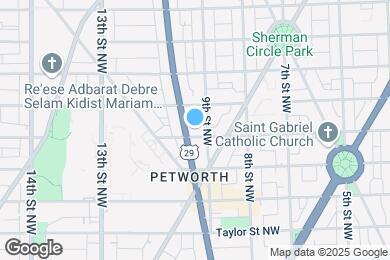 Map image of the property - 907 Webster St NW
