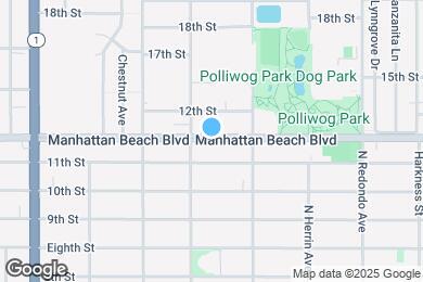 Map image of the property - 1422 Manhattan Beach Blvd