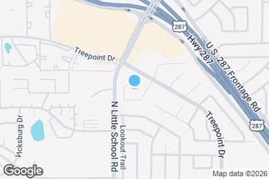 Map image of the property - 5109 Ridge Pointe Dr