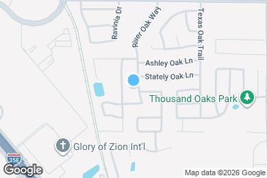 Map image of the property - 705 River Oak Way