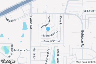 Map image of the property - 5710 Briarcrest Dr