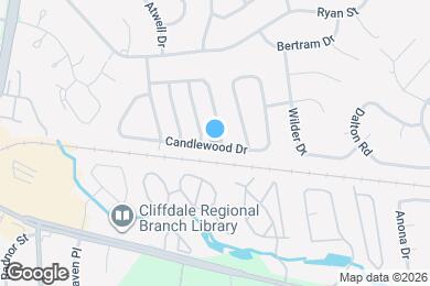 Map image of the property - 6954 Candlewood Dr