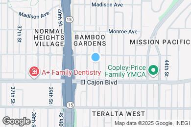Map image of the property - 4368 Marlborough Ave