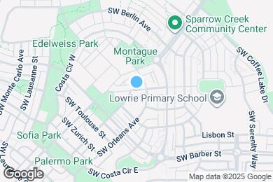 Map image of the property - 11364 SW Mont Blanc St