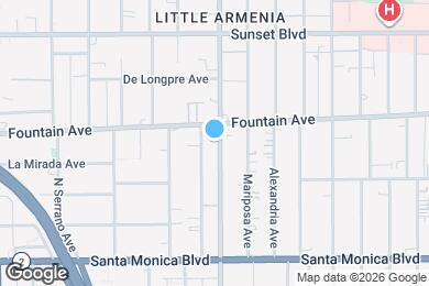 Map image of the property - 1269 Normandie Ave