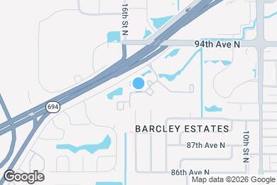 Map image of the property - 1400 Gandy Blvd N
