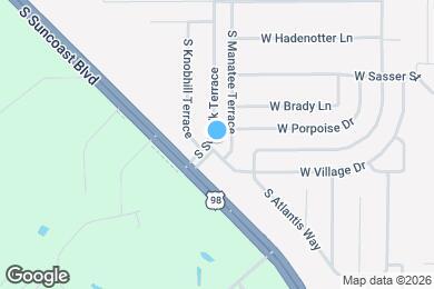 Map image of the property - 7461 W Village Dr