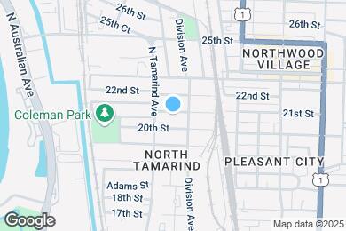 Map image of the property - 820 21st St