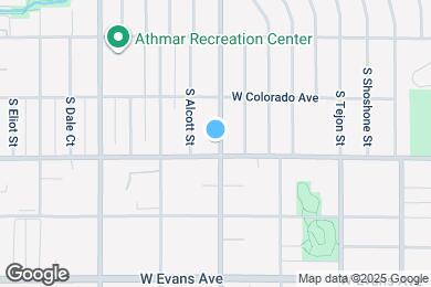 Map image of the property - 2401 W Jewell Ave