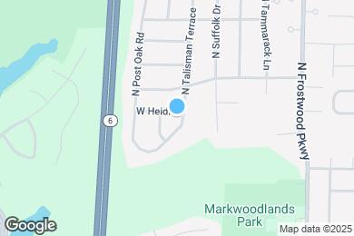 Map image of the property - 6231 N Talisman Terrace