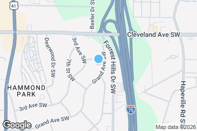 Map image of the property - 2783 Grand Ave SW