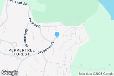 Map image of the property - 4920 Peppertree Dr