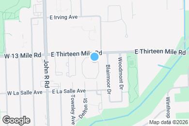 Map image of the property - Prime Madison Heights Luxury Townhomes and large 1 Bed Apartments