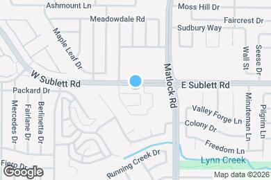 Map image of the property - 6426 Blue Trl