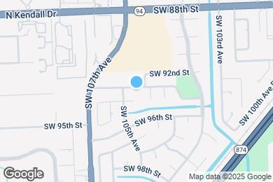 Map image of the property - 10460 SW 93rd St