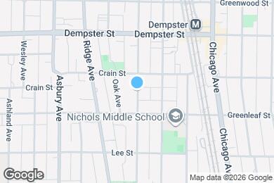 Map image of the property - 1509 Maple Ave