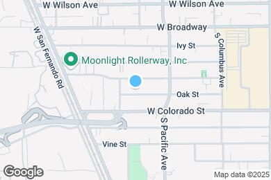 Map image of the property - 555 Oak St