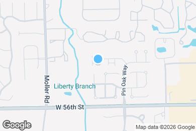 Map image of the property - 5223 Pin Oak Dr