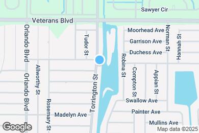 Map image of the property - 128 Torrington St
