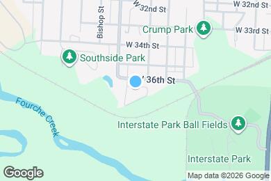 Map image of the property - 1215 W 37th St