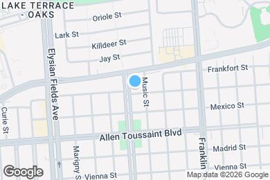 Map image of the property - 2413 New York St