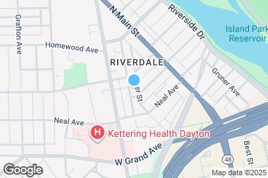 Map image of the property - 446 Brightwood Ave